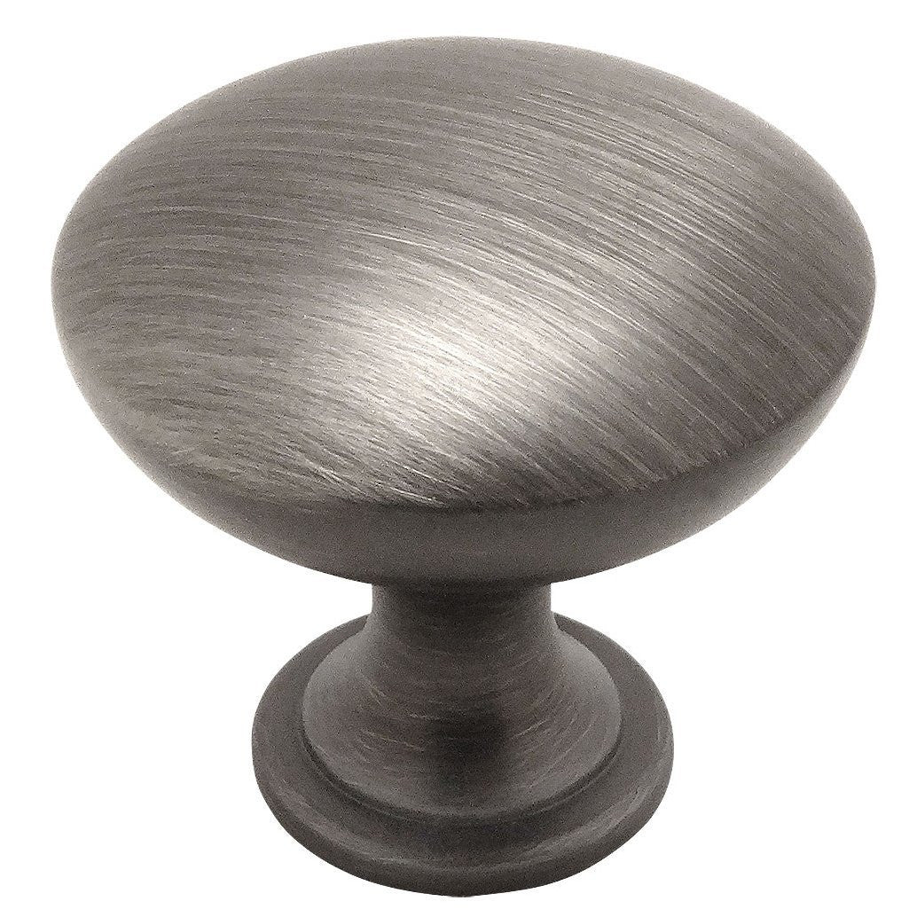 Cosmas 5305AS Antique Silver Round Cabinet Knob - Cosmas