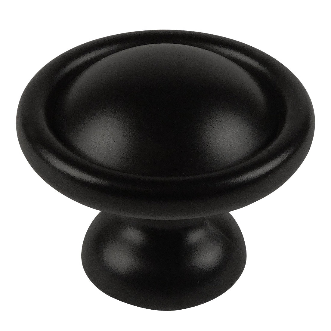 Cosmas 9501FB Flat Black Cabinet Knob