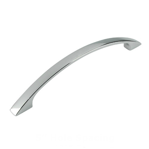 Cosmas 221-128CH Polished Chrome Cabinet Pull