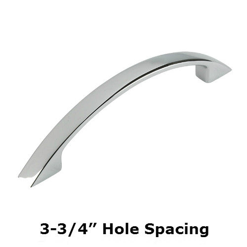 Cosmas 221-96CH Polished Chrome Cabinet Pull - Cosmas