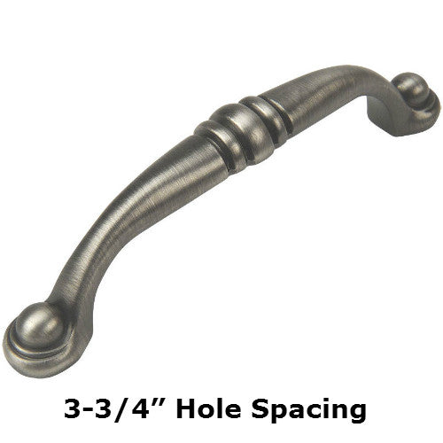 Cosmas 2322AS Antique Silver Cabinet Pull - Cosmas