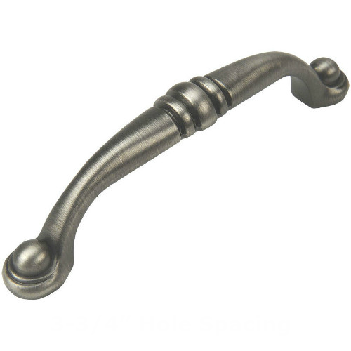 Cosmas 2322AS Antique Silver Cabinet Pull - Cosmas-Hardware.com