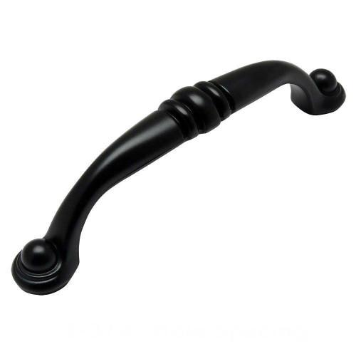 Cosmas 2322FB Flat Black Cabinet Pull