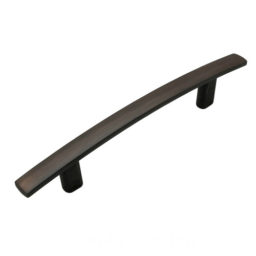 Cosmas 2363-4ORB Oil Rubbed Bronze Subtle Arch Cabinet Pull
