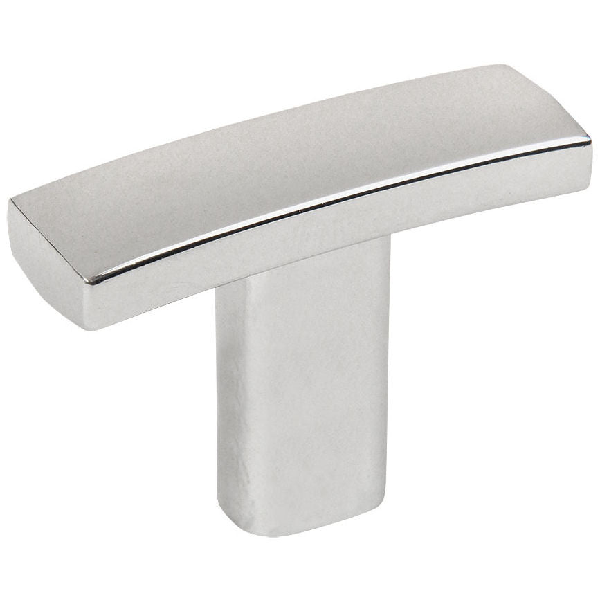 Cosmas 2363CH Polished Chrome Subtle Arch Cabinet T Knob - Cosmas