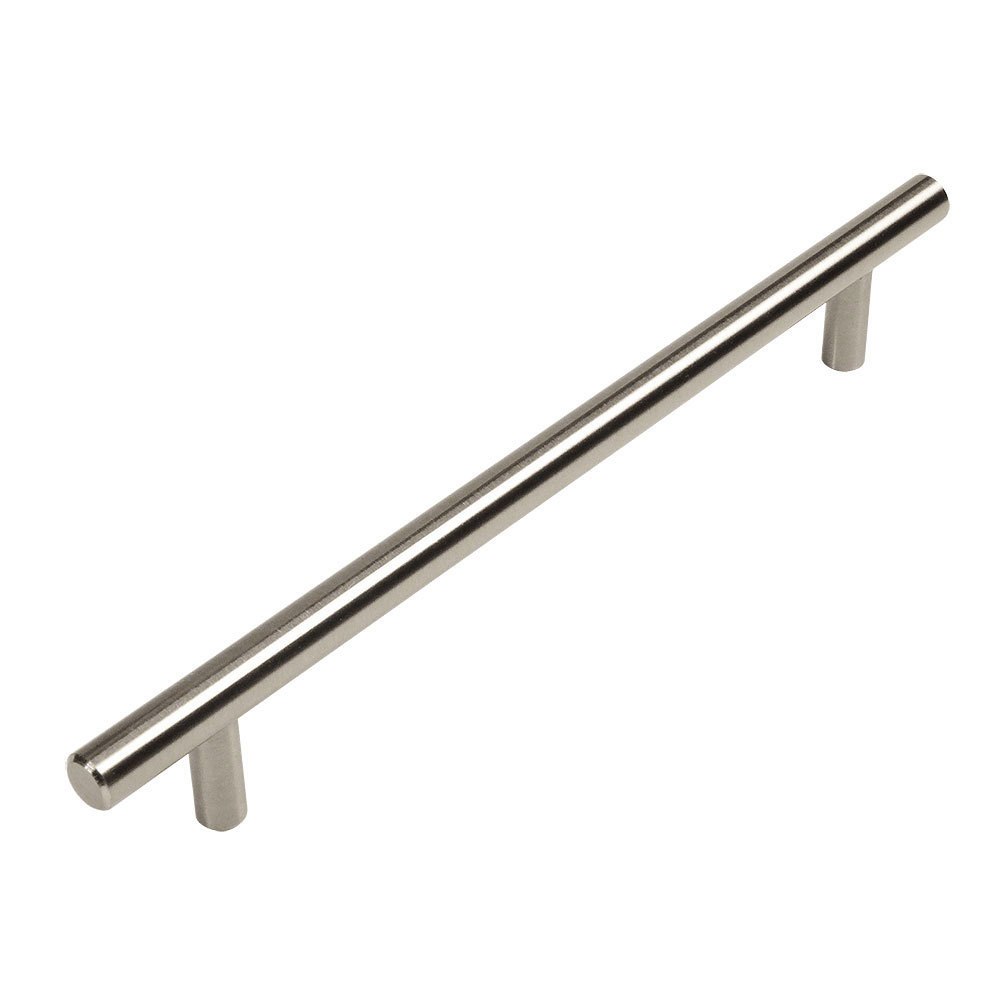 Cosmas 305-192SN Satin Nickel Euro Style Bar Pull - Cosmas