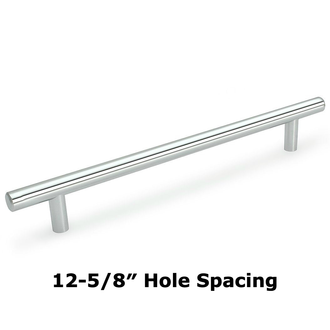 Cosmas 305-320CH Polished Chrome Euro Style Bar Pull