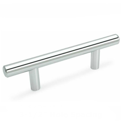 Cosmas 305-3.5CH Polished Chrome Euro Style Bar Pull