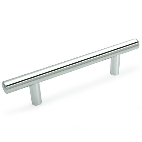Cosmas 305-4CH Polished Chrome Euro Style Bar Pull