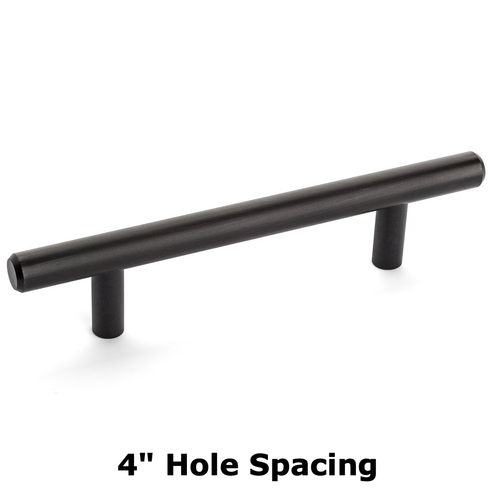 Cosmas 305-4ORB Oil Rubbed Bronze Euro Style Bar Pull - Cosmas