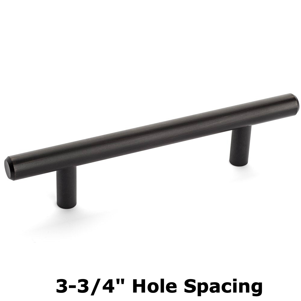 Cosmas 305-96ORB Oil Rubbed Bronze Euro Style Bar Pull - Cosmas