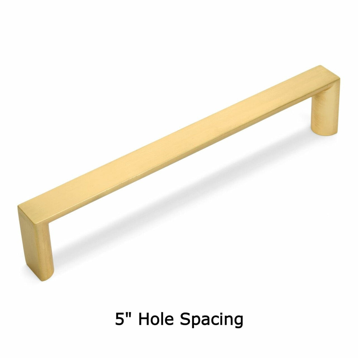 Cosmas 3133-128BG Brushed Gold Cabinet Pull