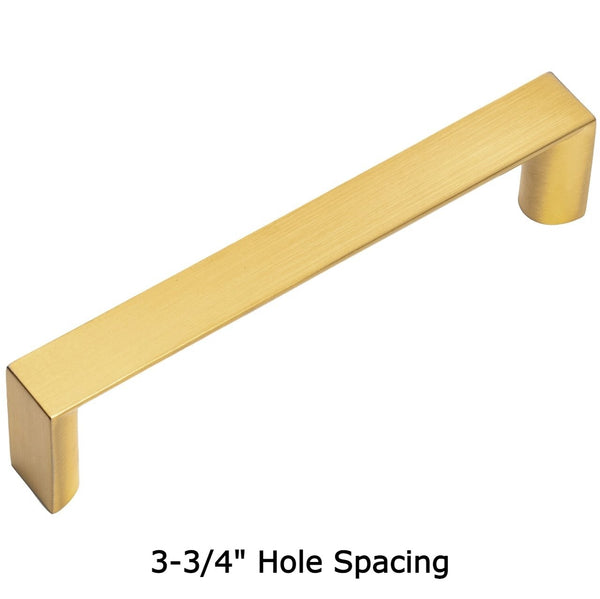 Cosmas 3133-96BB Brushed Brass Cabinet Pull - Cosmas-Hardware.com