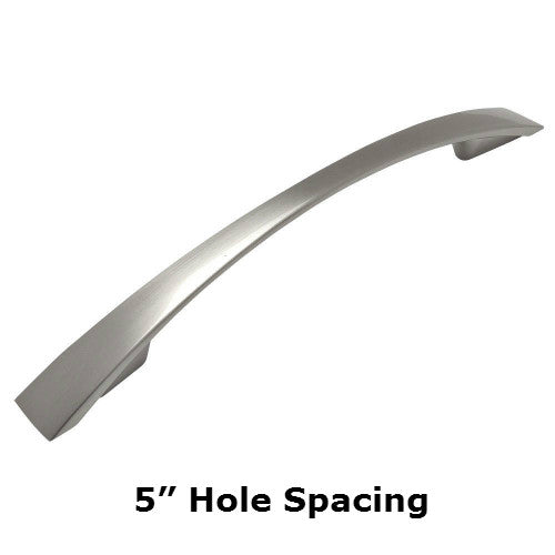 Cosmas 3200-128SN Satin Nickel Arch Cabinet Pull - Cosmas