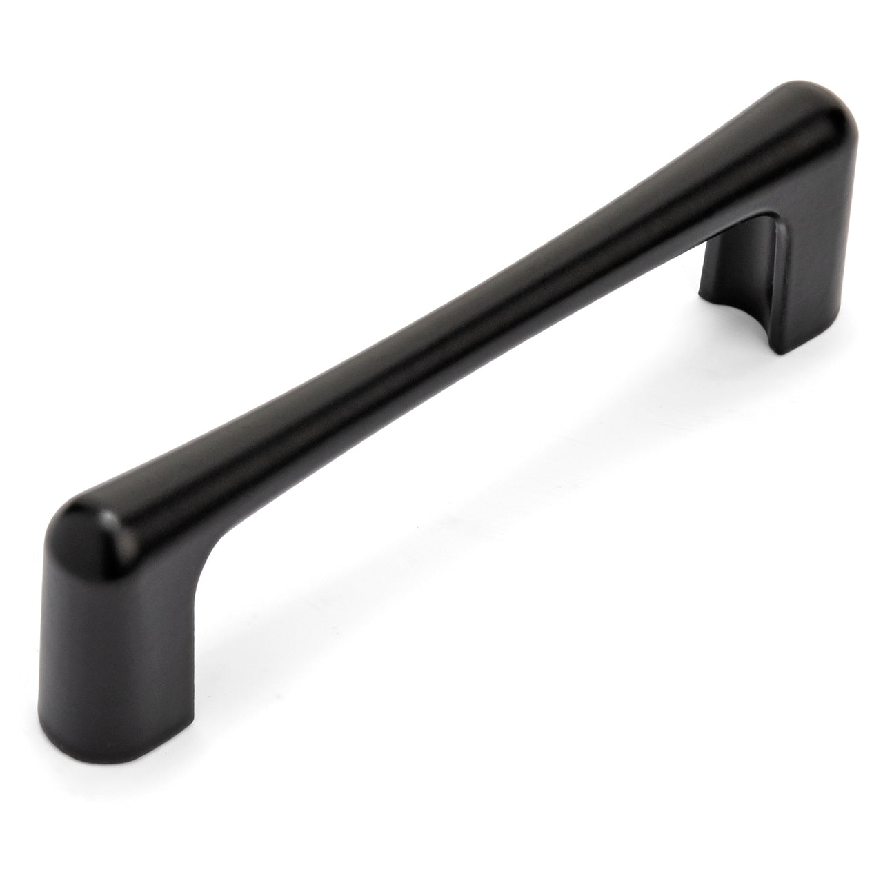 Cosmas 3304-96FB Flat Black Modern Contemporary Cabinet Pull