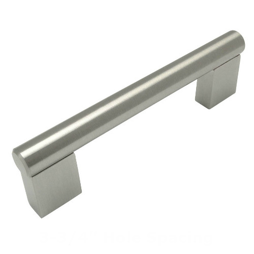 Cosmas 377-96SN Satin Nickel Contemporary Style Bar Pull