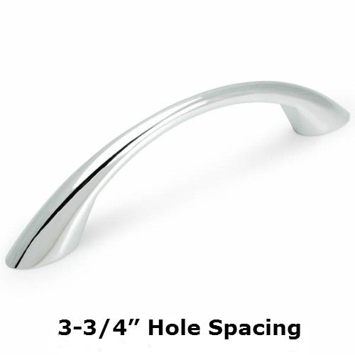 Cosmas 4003CH Polished Chrome Arch Cabinet Pull - Cosmas