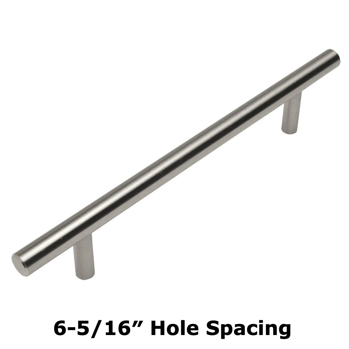 Cosmas 404-160SN Satin Nickel Slim Line Euro Style Bar Pull