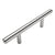 Cosmas 404-2.5SS Stainless Steel Slim Line Euro Style Bar Pull