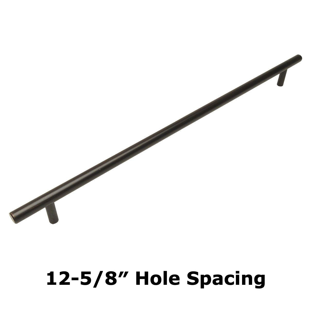 Cosmas 404-320ORB Oil Rubbed Bronze Slim Line Euro Style Bar Pull