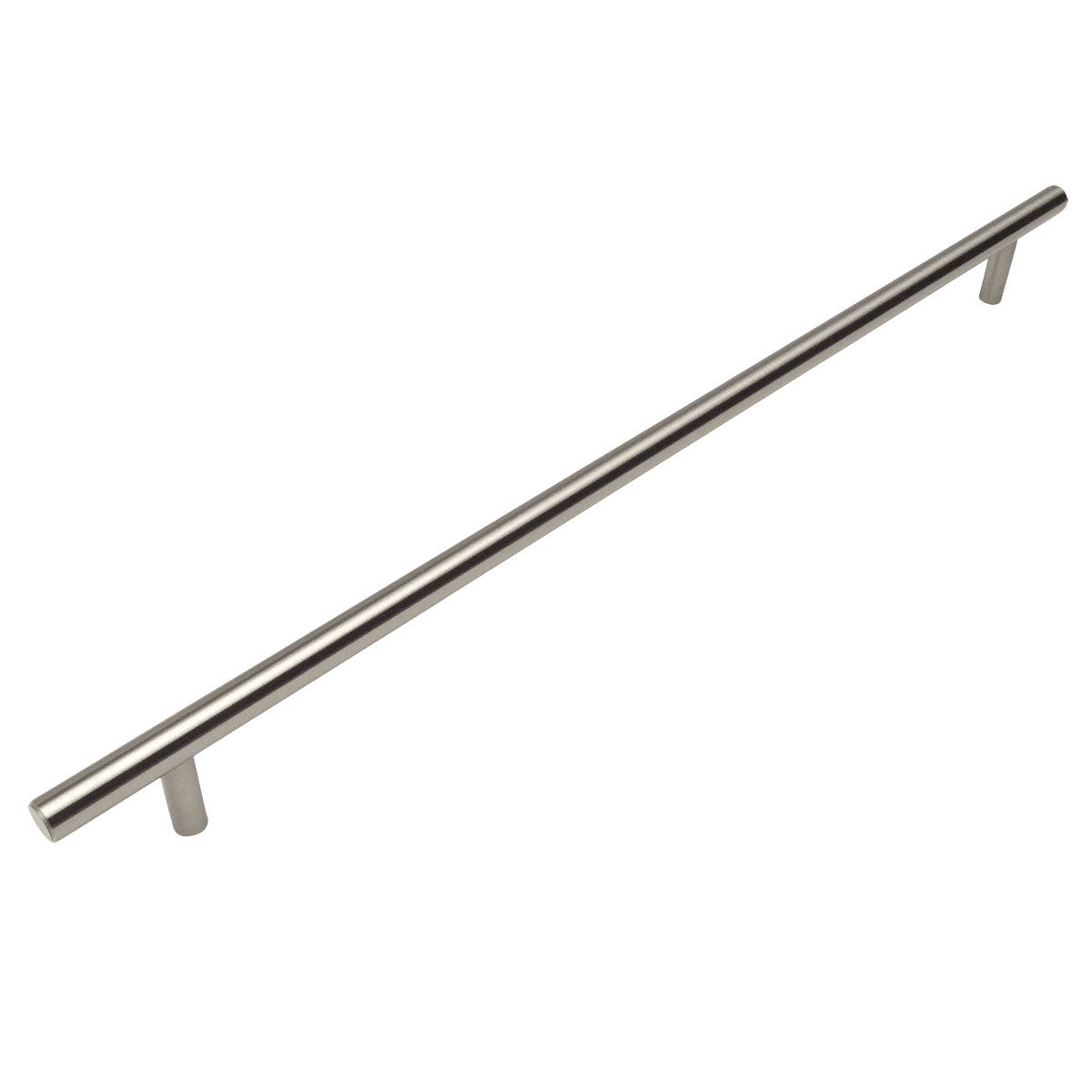 Cosmas 404-480SN Satin Nickel Slim Line Euro Style Bar Pull - Cosmas
