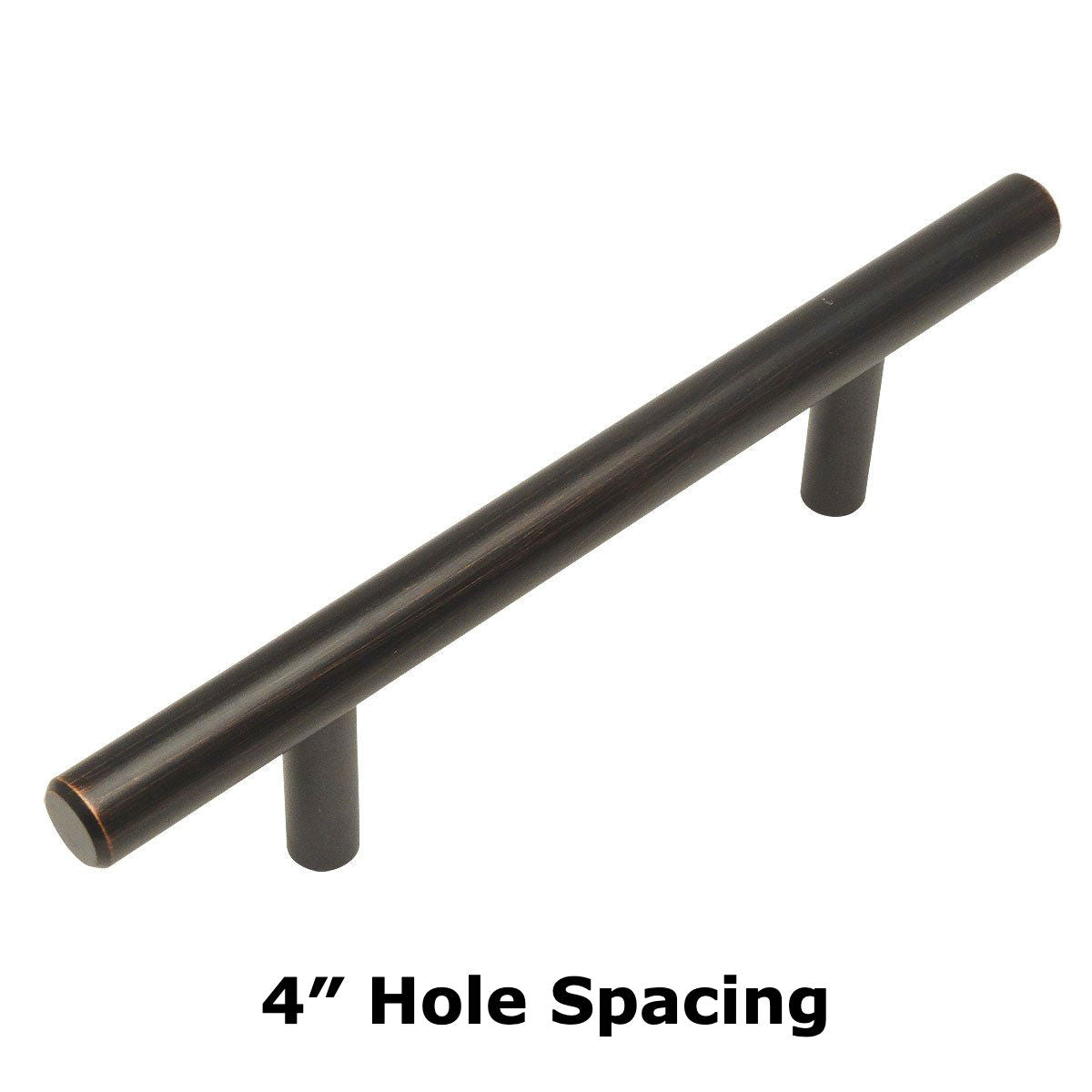 Cosmas 404-4ORB Oil Rubbed Bronze Slim Line Euro Style Bar Pull