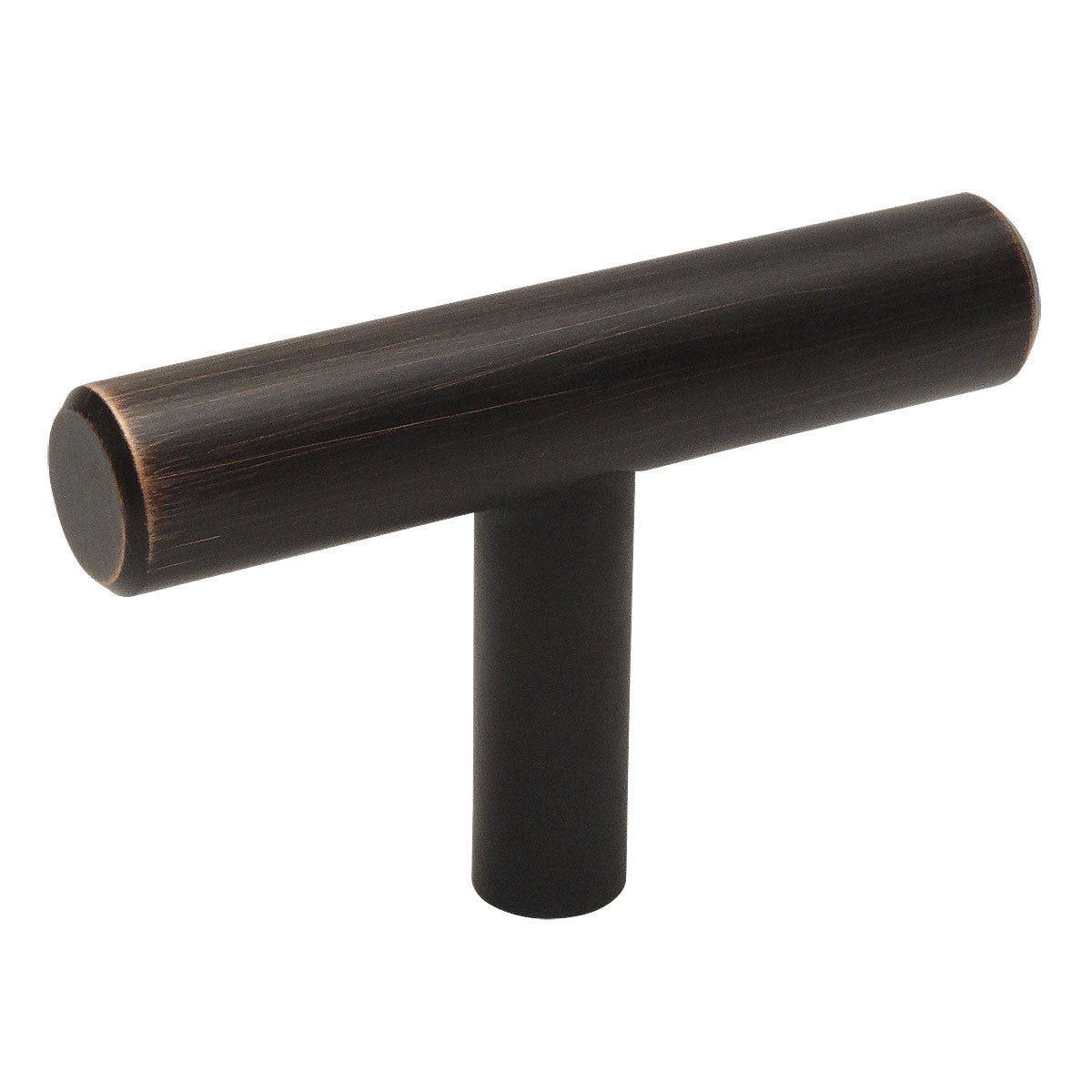 Cosmas 404ORB Oil Rubbed Bronze Slim Line Euro Style T Bar Knob