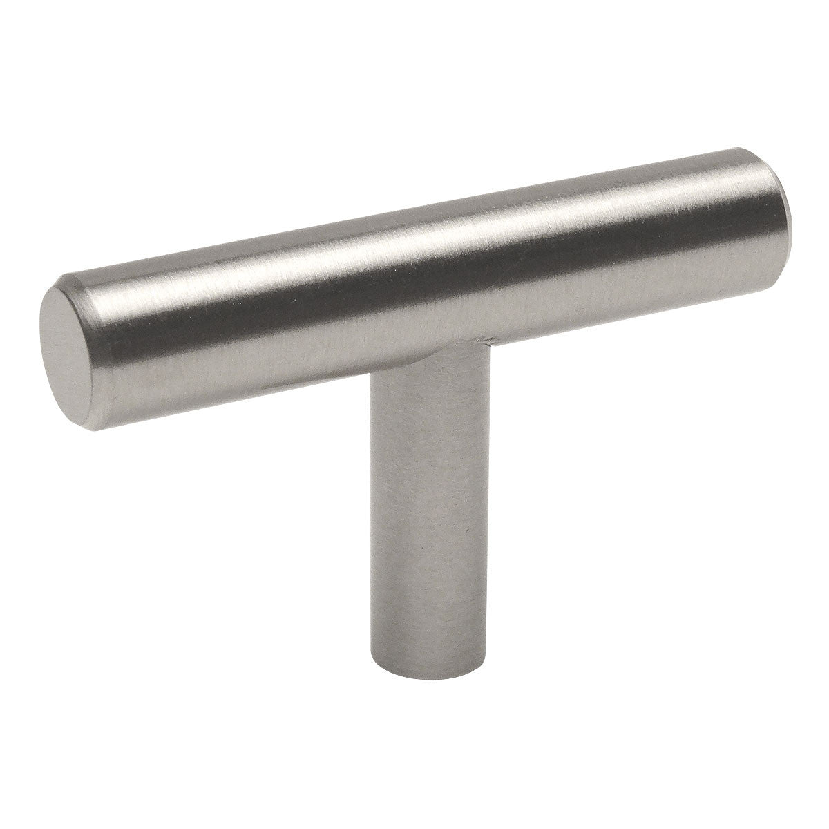 Cosmas 404SN Satin Nickel Slim Line Euro Style T Bar Knob
