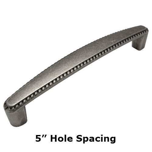 Cosmas 4112WN Weathered Nickel Rope Cabinet Pull