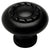 Cosmas 4113FB Flat Black Rope Cabinet Knob