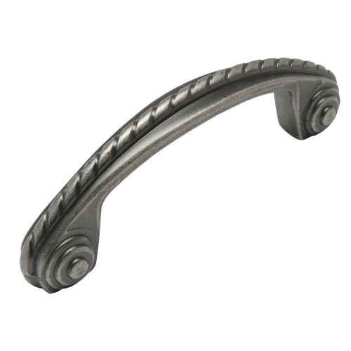 Cosmas 4114WN Weathered Nickel Rope Cabinet Pull