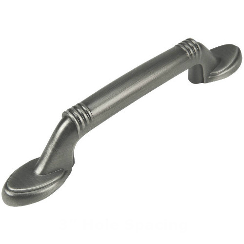 Cosmas 4183AS Antique Silver Cabinet Pull