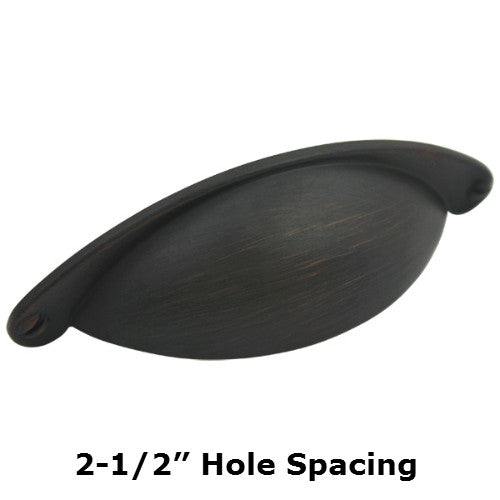 Cosmas 4198ORB Oil Rubbed Bronze Cabinet Cup Pull - Cosmas