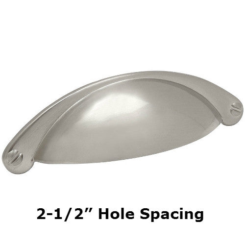 Cosmas 4198SN Satin Nickel Cabinet Cup Pull - Cosmas
