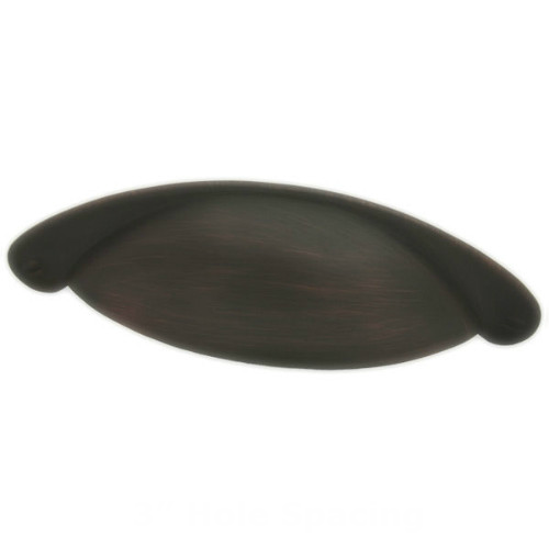 Cosmas 4199ORB Oil Rubbed Bronze Cabinet Cup Pull