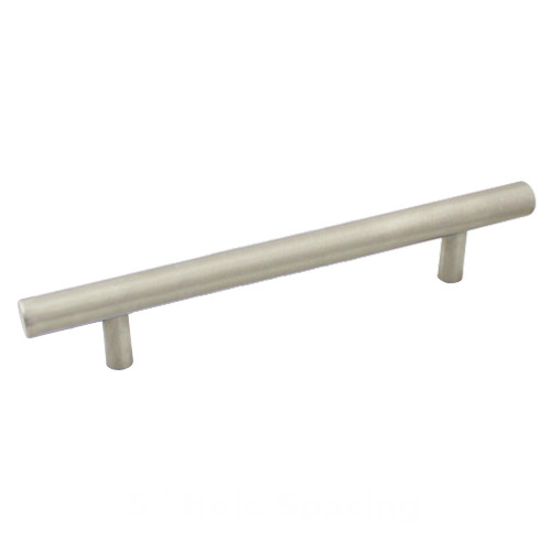 Cosmas 425-128-H-SS Stainless Steel Euro Style Hollow Bar Pull