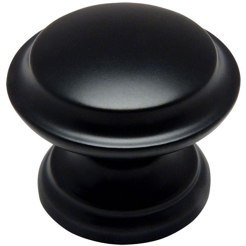 Cosmas 4251FB Flat Black Cabinet Knob - Cosmas