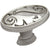 Cosmas 4297SN Satin Nickel Floral Cabinet Knob - Cosmas