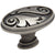 Cosmas 4297WN Weathered Nickel Floral Cabinet Knob - Cosmas