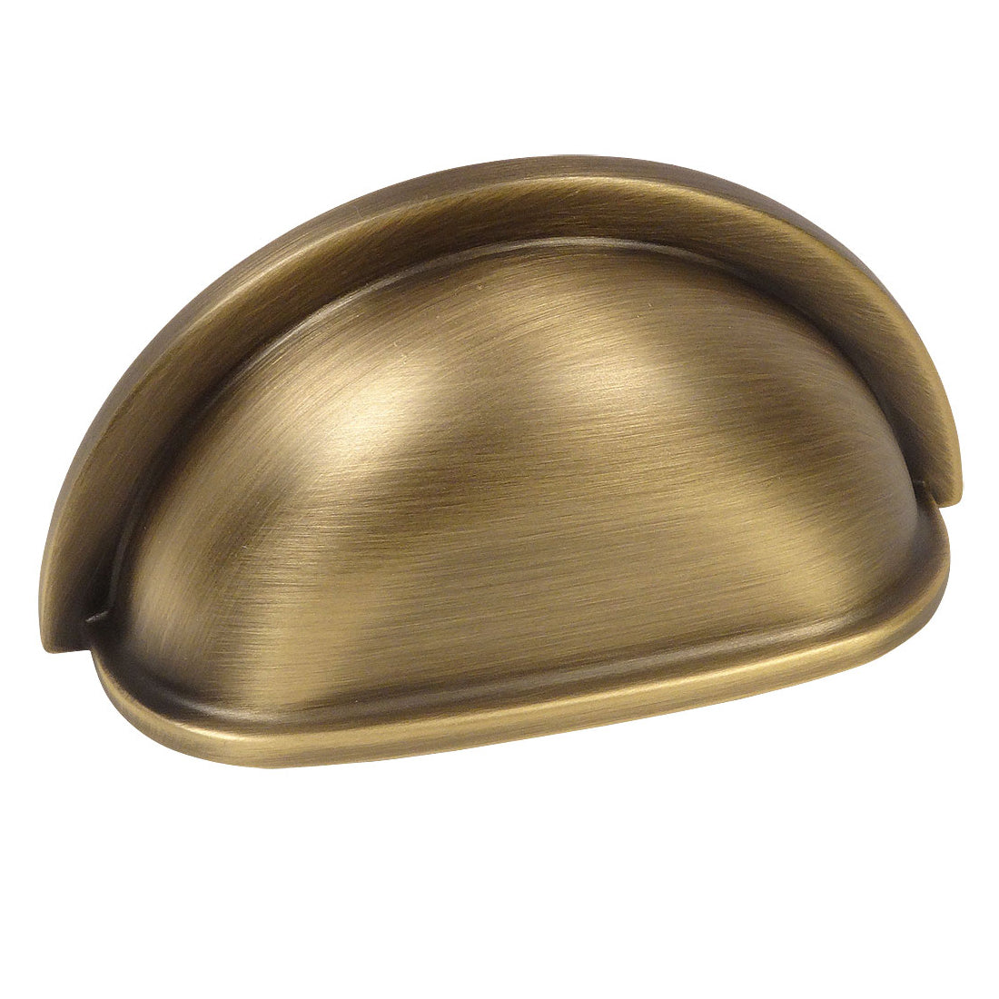 Cosmas 4310BAB Brushed Antique Brass Cabinet Cup Pull - Cosmas