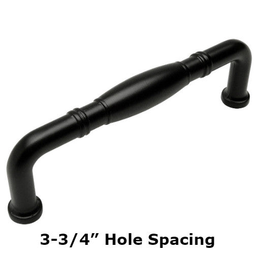 Cosmas 4313-96FB Flat Black Cabinet Pull - Cosmas