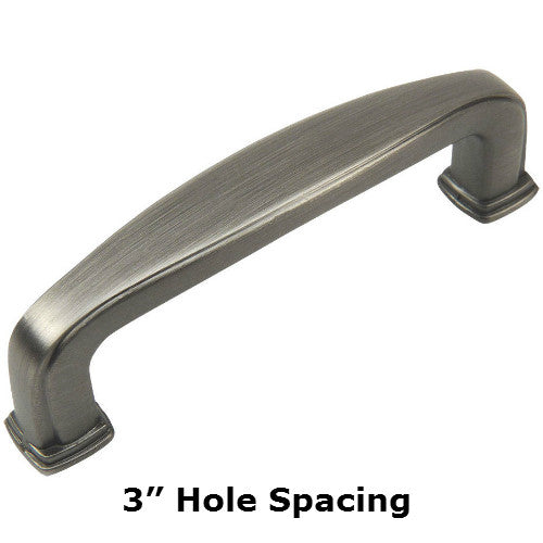 Cosmas 4389AS Antique Silver Cabinet Pull - Cosmas