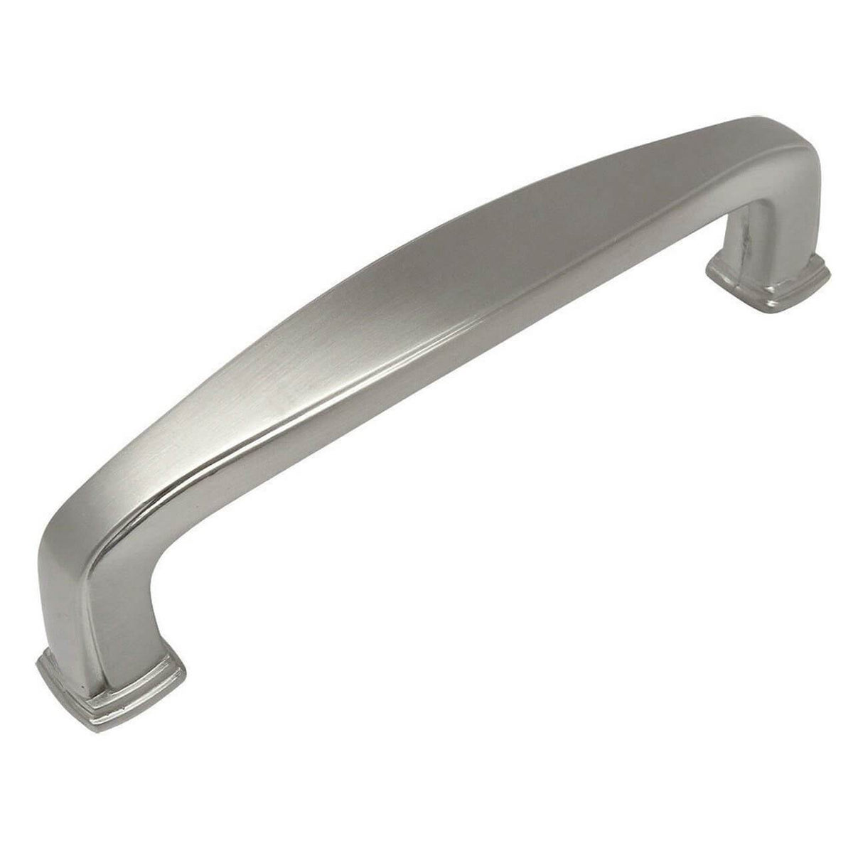 10-Pack Satin Nickel Cabinet Knob Backplates – 1-1/2" Diameter, 3/16" Thick (Cosmas 9468SN)