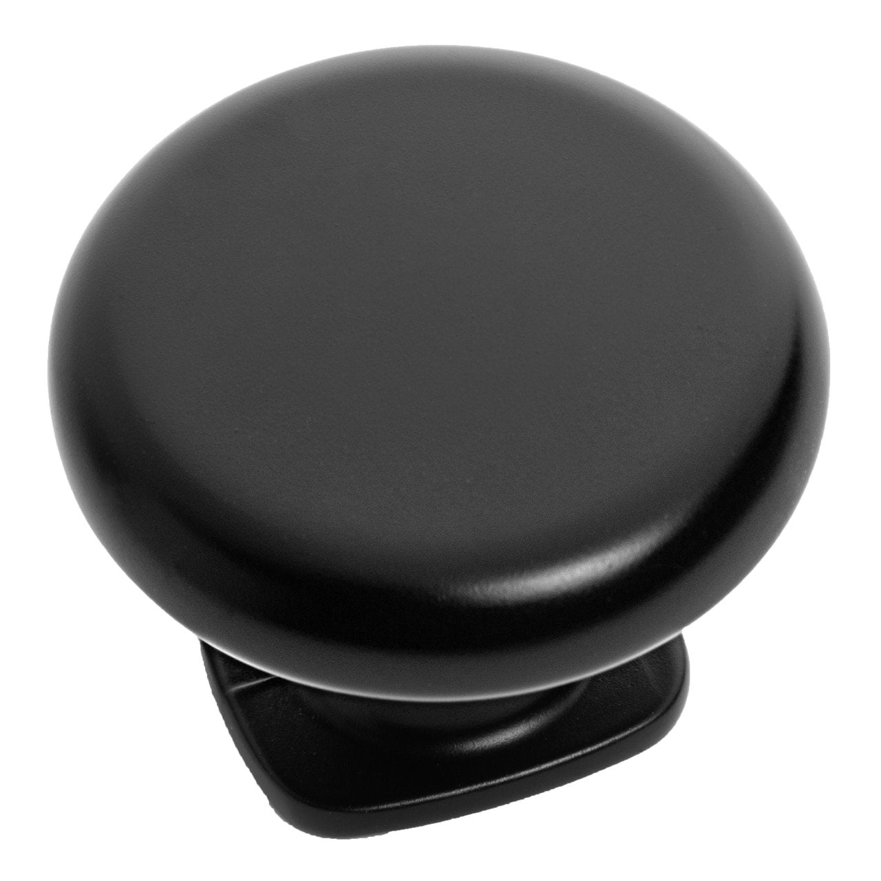 Cosmas 4395FB Flat Black Cabinet Knob