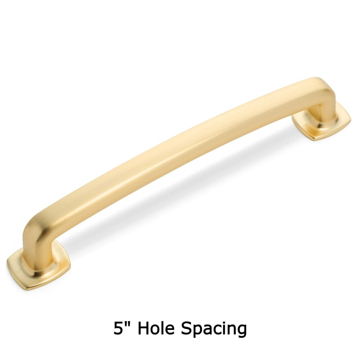 Cosmas 4396-128BG Brushed Gold Cabinet Pull