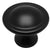 Cosmas 4539FB Flat Black Cabinet Knob - Cosmas