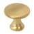 Cosmas 4545BB Brushed Brass Cabinet Knob - Cosmas