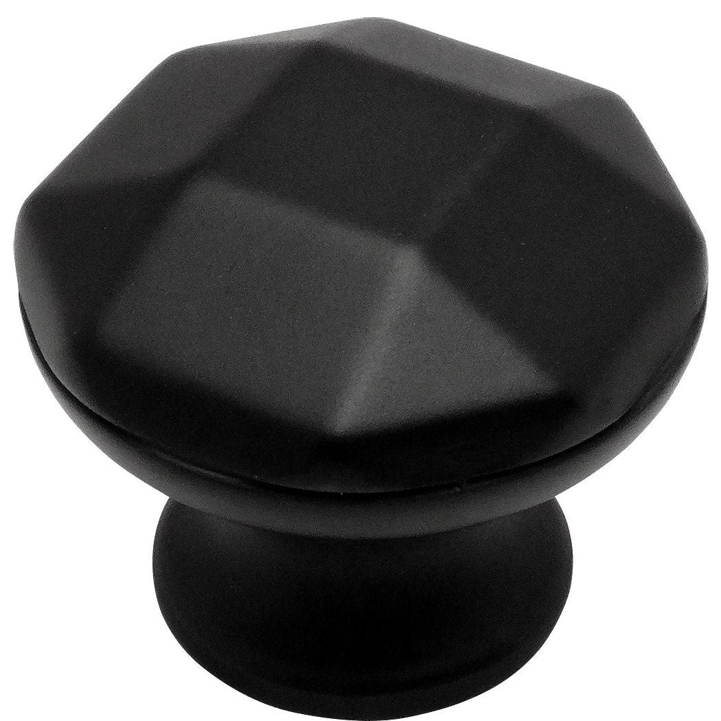 Cosmas 4562FB Flat Black Cabinet Knob - Cosmas