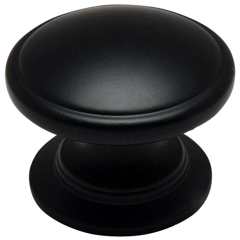 Cosmas 4702FB Flat Black Cabinet Knob - Cosmas