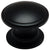 Cosmas 4702FB Flat Black Cabinet Knob - Cosmas